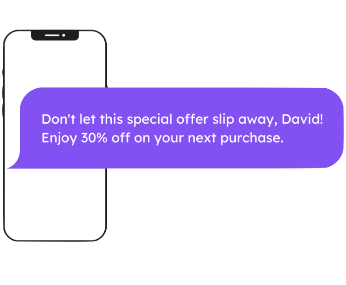 Don't let this special offer slip away, David! Enjoy 30% off on your next purchase. (4)